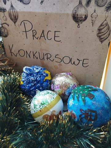 Konkurs świąteczny - ozdoby świąteczne (prace konkursowe)