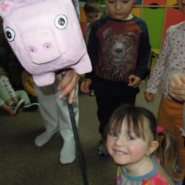 Teatrzyk kukiełkowy Trzy małe świnki