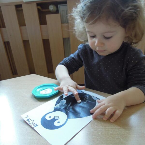 Praca plastyczna grupa II Pingwin