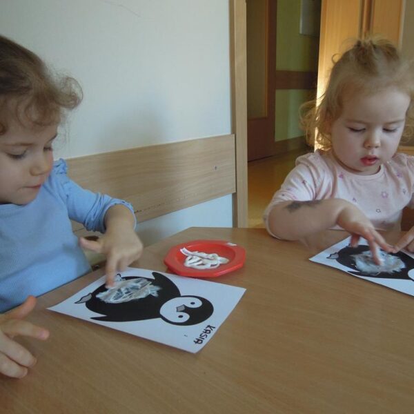 Praca plastyczna grupa II Pingwin