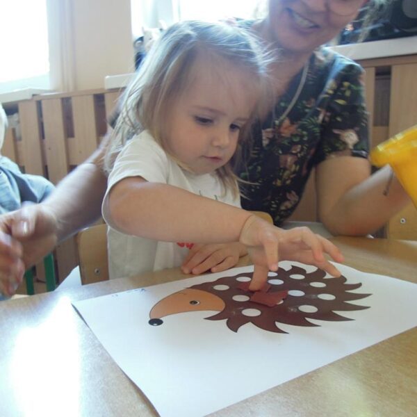 Praca plastyczna JEŻ grupa II