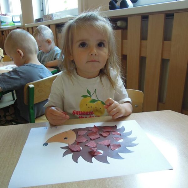 Praca plastyczna JEŻ grupa II