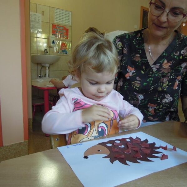 Praca plastyczna JEŻ grupa II