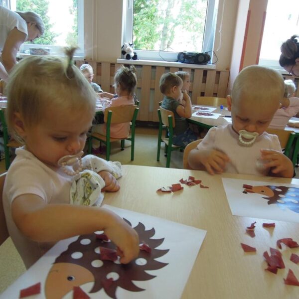 Praca plastyczna JEŻ grupa II