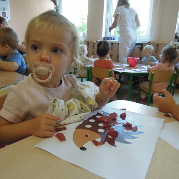 Praca plastyczna JEŻ grupa II