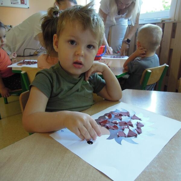 Praca plastyczna JEŻ grupa II