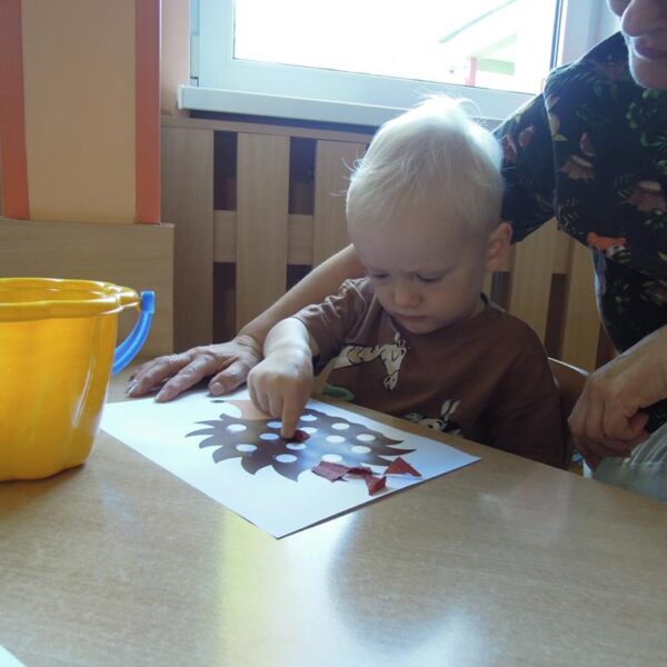 Praca plastyczna JEŻ grupa II