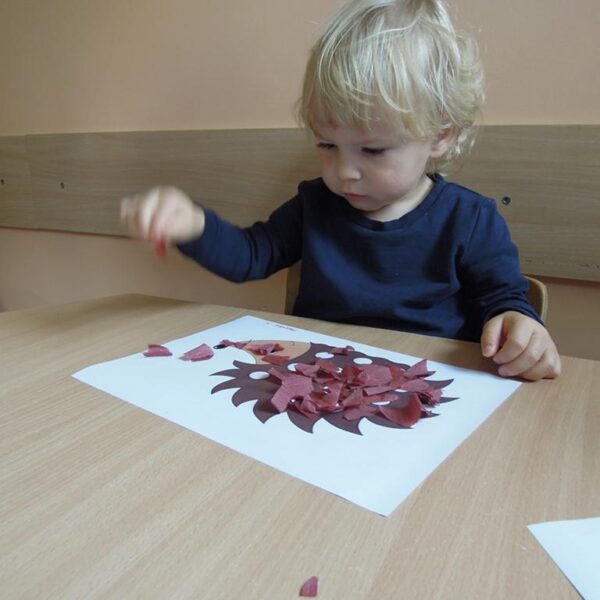 Praca plastyczna JEŻ grupa II