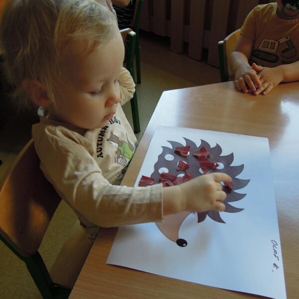 Praca plastyczna JEŻ grupa II