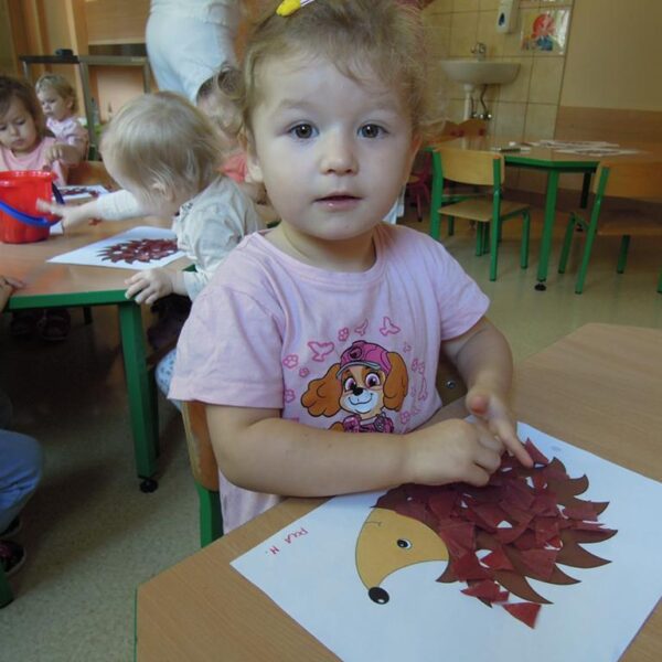 Praca plastyczna JEŻ grupa II