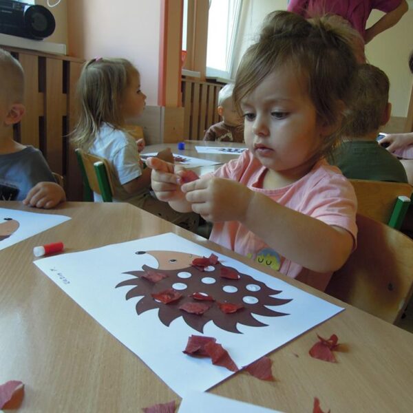 Praca plastyczna JEŻ grupa II