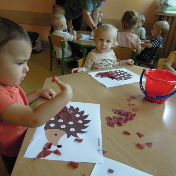 Praca plastyczna JEŻ grupa II