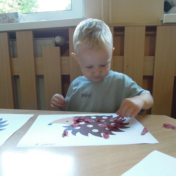 Praca plastyczna JEŻ grupa II