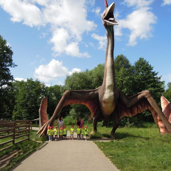 Spacer po parku - spotkanie z dinozaurami