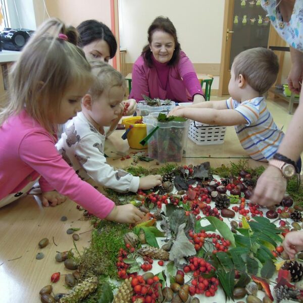 Jesienna praca plastyczna grupa II