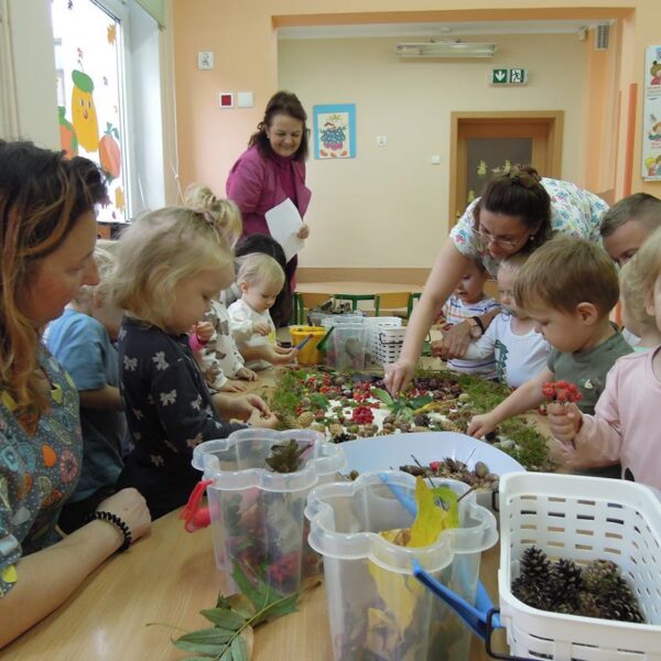 Jesienna praca plastyczna grupa II