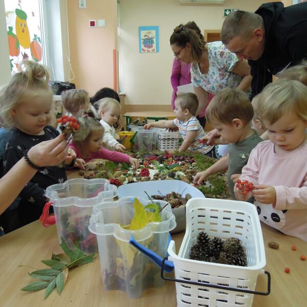 Jesienna praca plastyczna grupa II