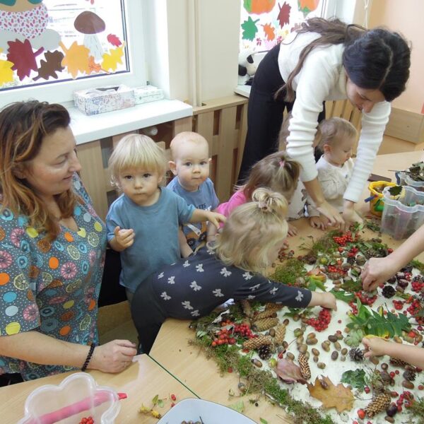 Jesienna praca plastyczna grupa II