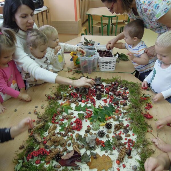 Jesienna praca plastyczna grupa II