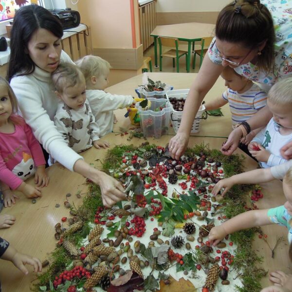 Jesienna praca plastyczna grupa II