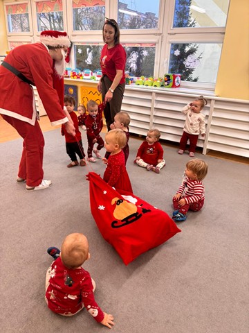 Wizyta Świętego Mikołaja - grupa I