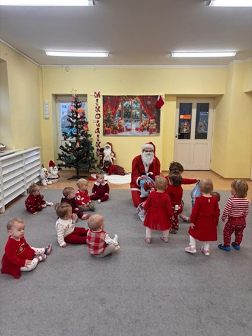 Wizyta Świętego Mikołaja - grupa I