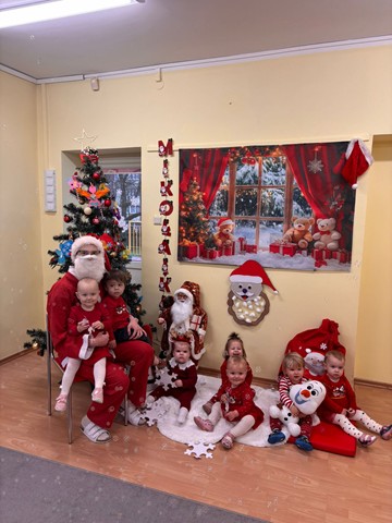 Wizyta Świętego Mikołaja - grupa I