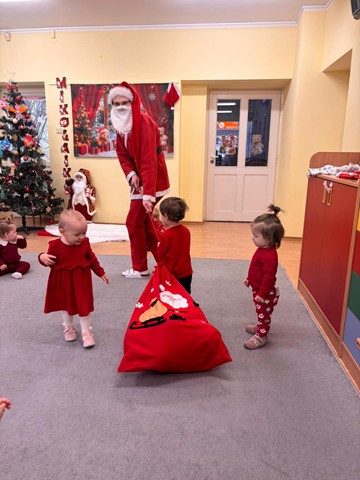 Wizyta Świętego Mikołaja - grupa I