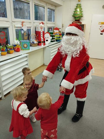 Wizyta Świętego Mikołaja - grupa II