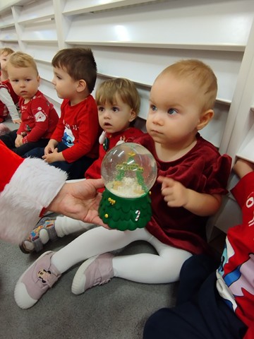 Wizyta Świętego Mikołaja - grupa II