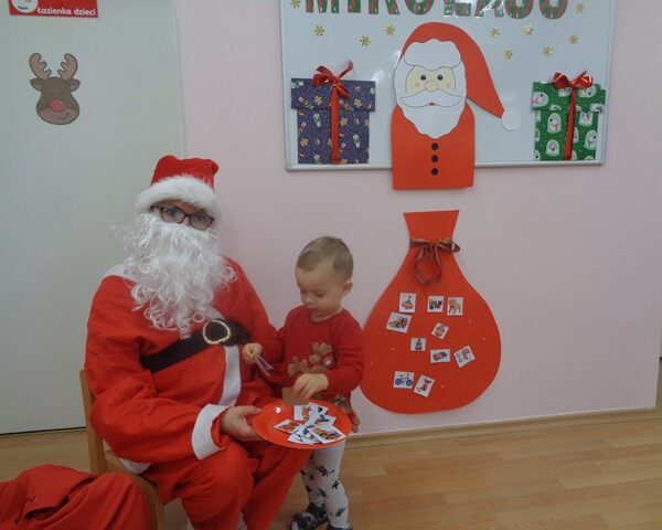 Wizyta Świętego Mikołaja - grupa III