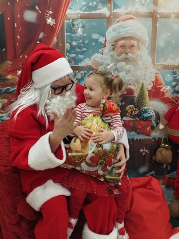 Wizyta Świętego Mikołaja - grupa IV