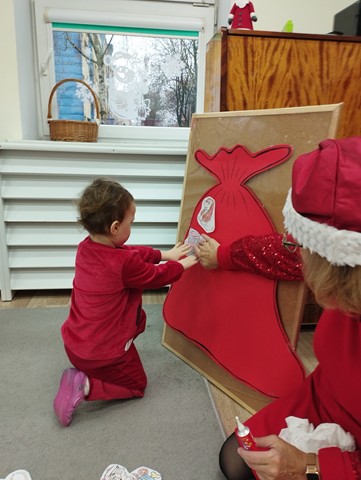 Wizyta Świętego Mikołaja - grupa IV