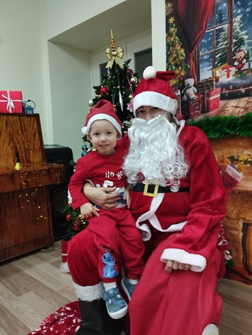 Wizyta Świętego Mikołaja - grupa IV