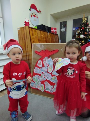 Wizyta Świętego Mikołaja - grupa IV