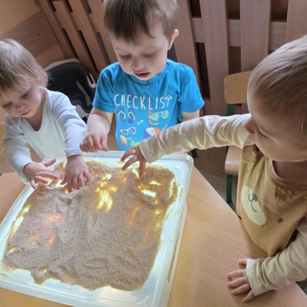 Zajęcia sensoryczne w grupie II