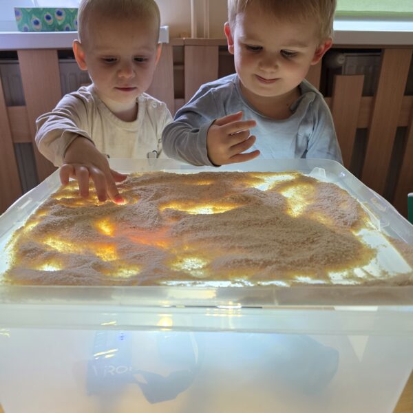 Zajęcia sensoryczne w grupie II