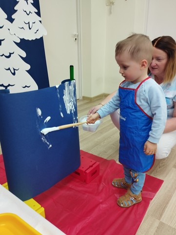 Zimowe zabawy grupa IV