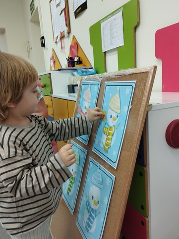 Zimowe zabawy grupa IV