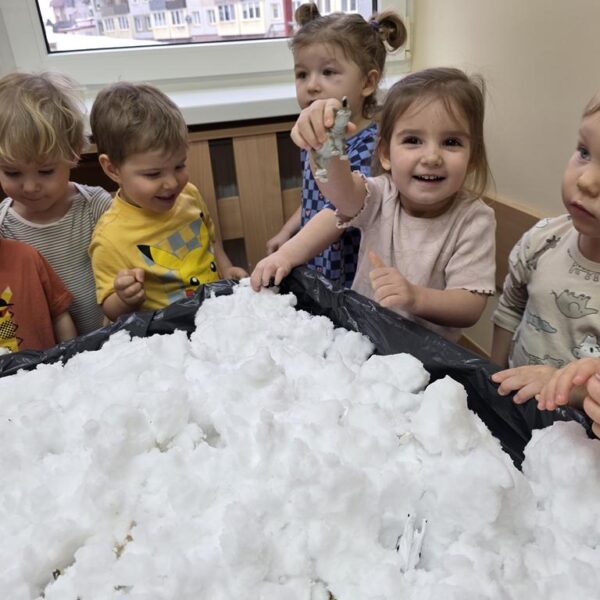 Zimowe zabawy ze śniegiem w gripie II
