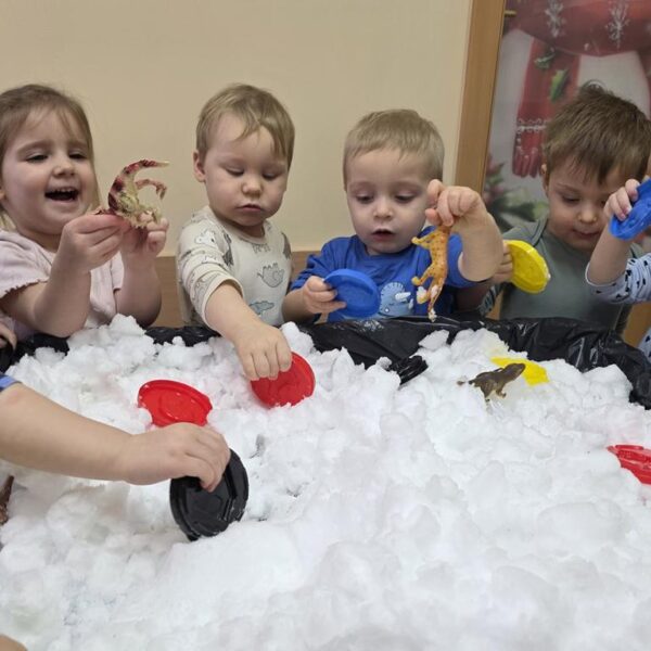 Zimowe zabawy ze śniegiem w gripie II