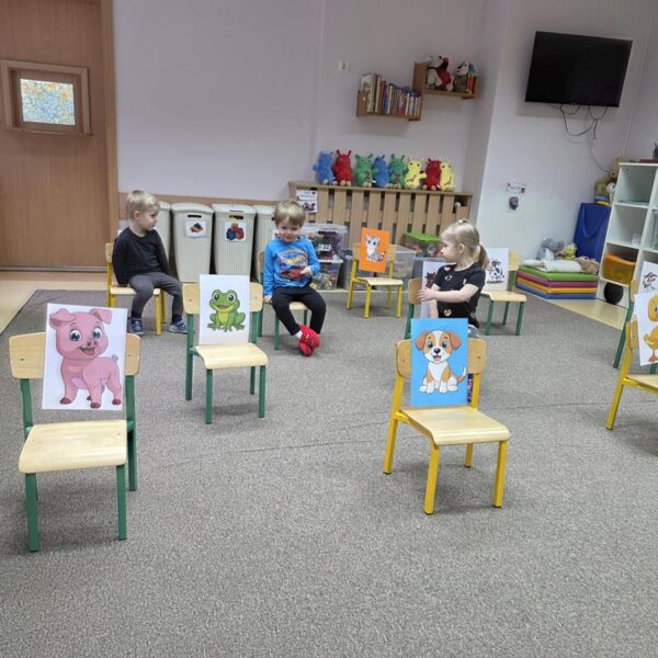 Zagadki słuchowe – Zwierzęta, grupa III