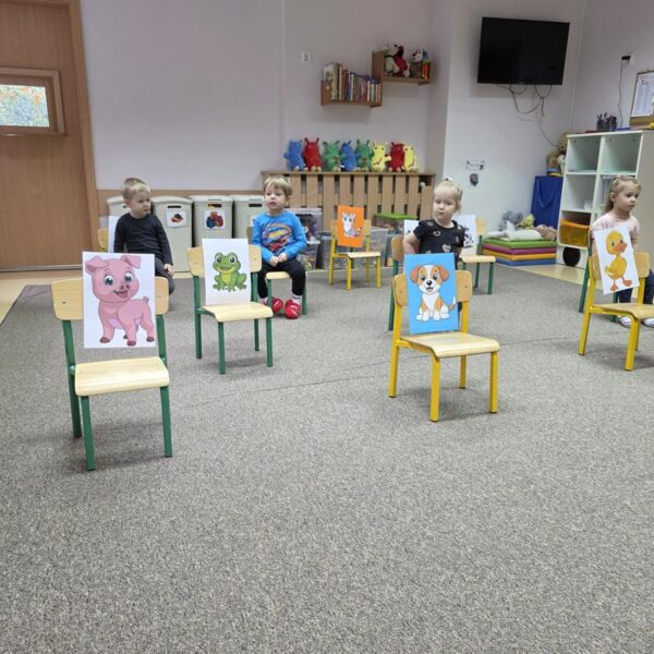 Zagadki słuchowe – Zwierzęta, grupa III