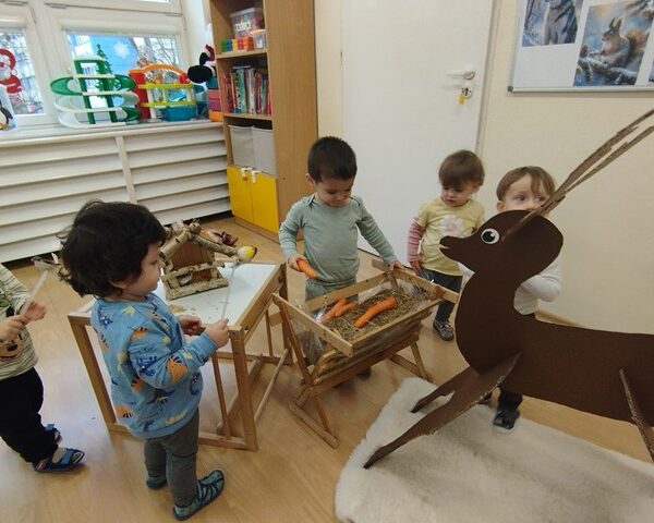 Zwierzęta zimą – grupa II