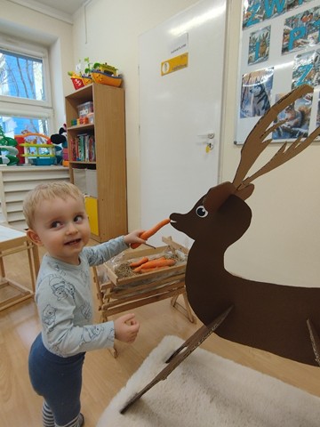 Zwierzęta zimą – grupa II