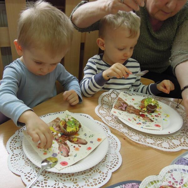 Dekorowanie świątecznych babeczek - grupa II