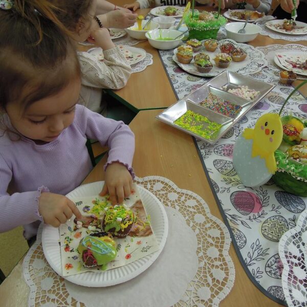 Dekorowanie świątecznych babeczek - grupa II