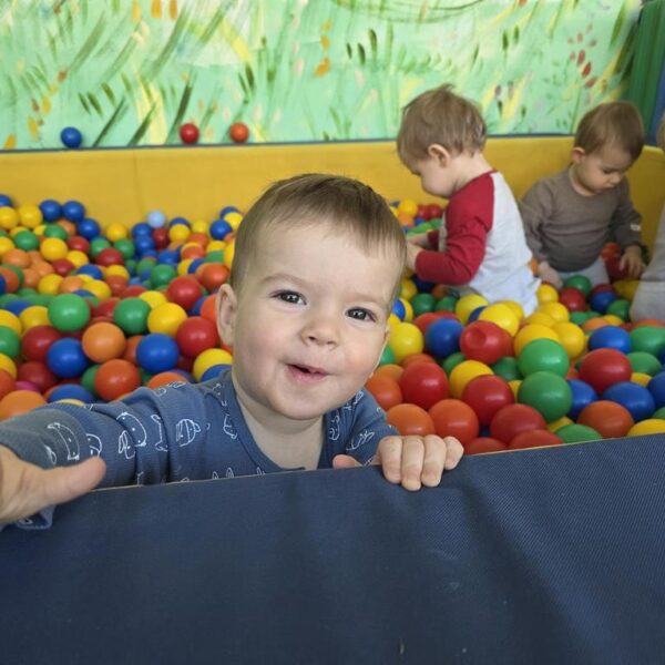 Zabawy w basenie z kulkami - grupa I