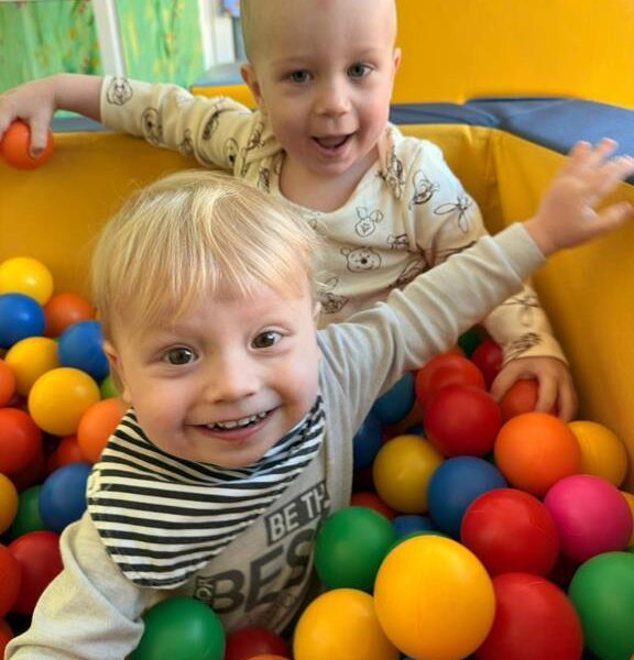 Zabawy w basenie z kulkami - grupa I