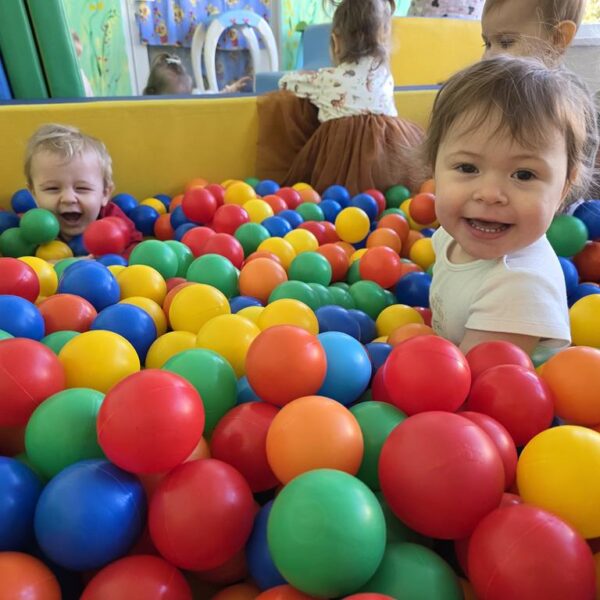 Zabawy w basenie z kulkami - grupa I